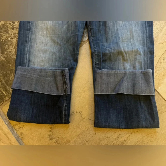 Citizens of Humanity Dani Cropped Straight Leg Cuffed Hem Jeans Women’s Size 31 - Picture 5 of 13